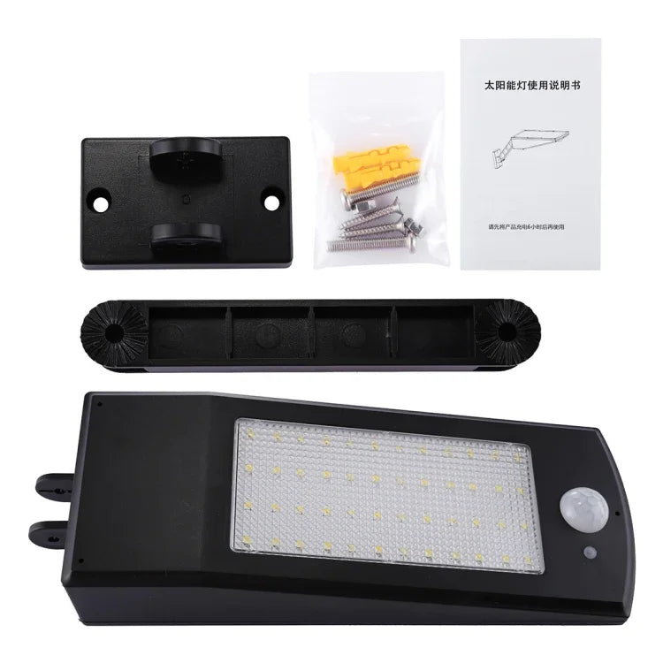 ไฟประหยัดพลังงานปรับมุมได้ 48 LEDs SMD 2835 900 LM พร้อมแผงโซลาร์เซลล์ 5V 3.2W, 6.8W 48 LEDs