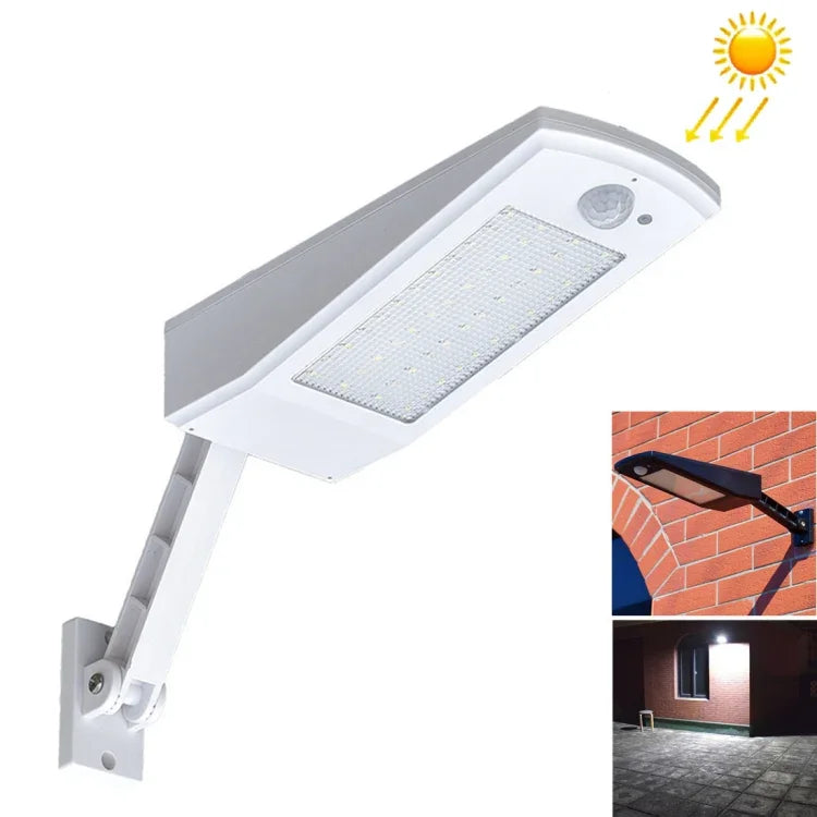 ไฟประหยัดพลังงานปรับมุมได้ 48 LEDs SMD 2835 900 LM พร้อมแผงโซลาร์เซลล์ 5V 3.2W, 6.8W 48 LEDs
