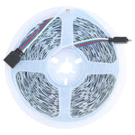 ไฟเส้น LED SMD 5050 300 ดวง ยาว 10 เมตร กันน้ำ IP44 พร้อมรีโมท 24 ปุ่ม, ปลั๊ก EU, 10 เมตร 300 ดวง IP44