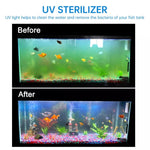 โคมไฟฆ่าเชื้ออัลตราไวโอเลต 13W UV-013 สำหรับตู้ปลา, ปลั๊ก EU, 13W