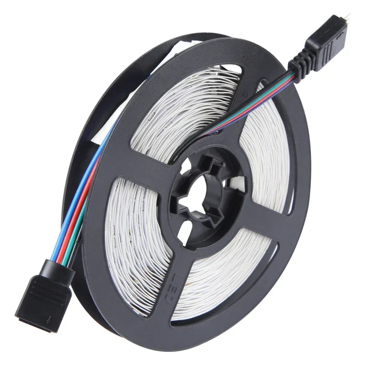 ไฟเชือก LED RGB 2030 SMD 5 เมตร แบบบอร์ดเปลือย, 12V, 2030 SMD RGB LED 5 เมตร แบบบอร์ดเปลือย