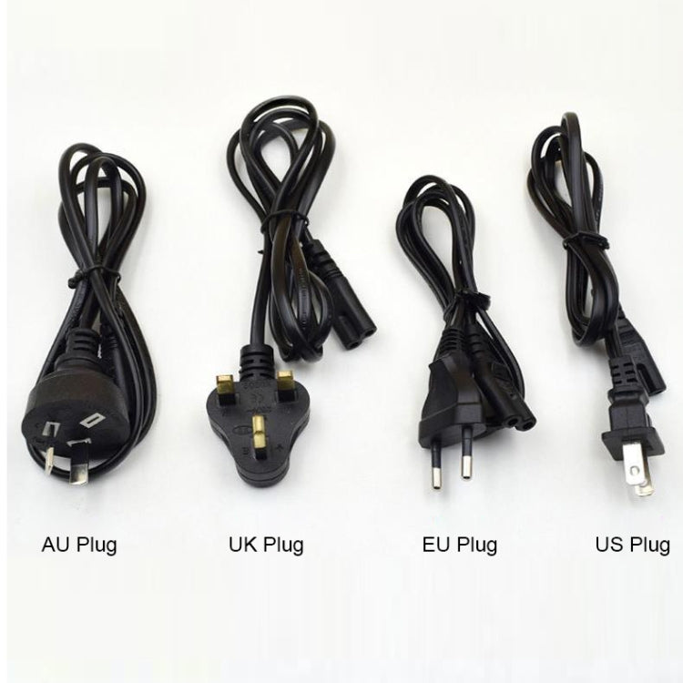 ที่ชาร์จแบตเตอรี่ 4 ช่อง สำหรับแบตเตอรี่ขนาด AA, AAA, C และ D, AC 100-240V, ปลั๊ก EU
