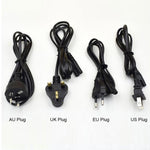 ที่ชาร์จแบตเตอรี่ 4 ช่อง สำหรับแบตเตอรี่ขนาด AA, AAA, C และ D, AC 100-240V, ปลั๊ก US