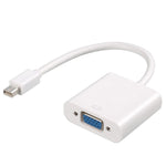 สายแปลง Mini DisplayPort เป็น VGA ความละเอียด 1080P, Mini DP เป็น VGA (สีขาว), Mini DP เป็น VGA (สีดำ)