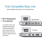 สายแปลง Mini DisplayPort เป็น VGA ความละเอียด 1080P, Mini DP เป็น VGA (สีขาว), Mini DP เป็น VGA (สีดำ)