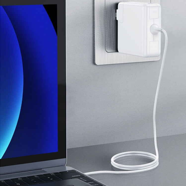 ที่ชาร์จไฟ MagSafe 1 แบบ 5 พิน L Style 14.5V 3.1A 45W สำหรับ Apple Macbook A1244 / A1237 / A1369 / A1370 / A1374 / A1304, ความยาว: 1.7m, ปลั๊ก EU