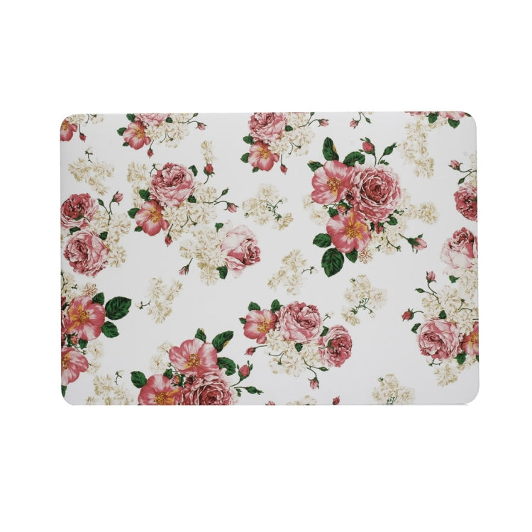 เคสป้องกัน Macbook Pro 15.4 นิ้ว รุ่นใหม่ปี 2016 A1707 ลายกุหลาบจีนพร้อมสติ๊กเกอร์กันน้ำ