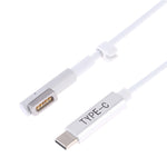 สายชาร์จ 5 พิน MagSafe 1 (ทรงตัวแอล) เป็น USB-C / Type-C PD กำลังไฟ 45W / 60W / 65W, MagSafe 1 กำลังไฟ 45W / 60W / 65W