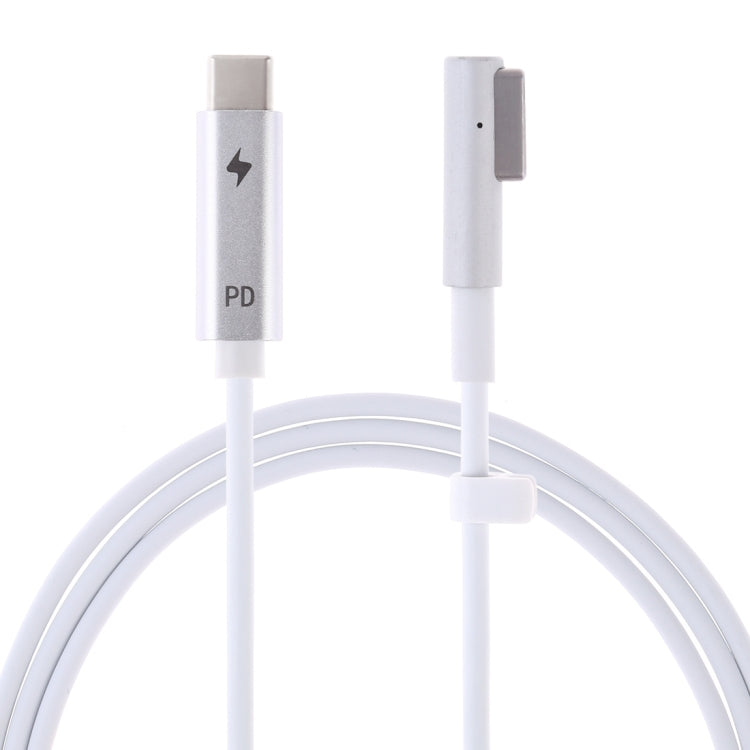 สายชาร์จ 5 พิน MagSafe 1 (ทรงตัวแอล) เป็น USB-C / Type-C PD กำลังไฟ 45W / 60W / 65W, MagSafe 1 กำลังไฟ 45W / 60W / 65W
