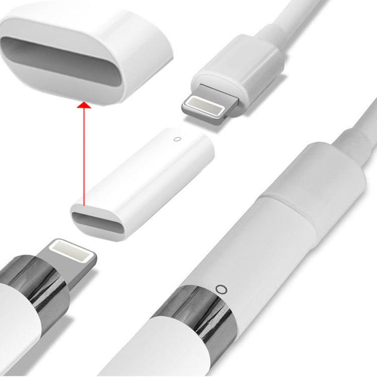 อะแดปเตอร์ชาร์จแบบพกพาสำหรับ Apple Pencil, 8 พิน