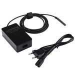 อะแดปเตอร์ชาร์จไฟ AC 15V 2.58A 44W รุ่น A1625 สำหรับ Microsoft Surface Pro 6 / Pro 5 (2017) / Pro 4, ปลั๊ก EU, MBC0294A, MBC0294D