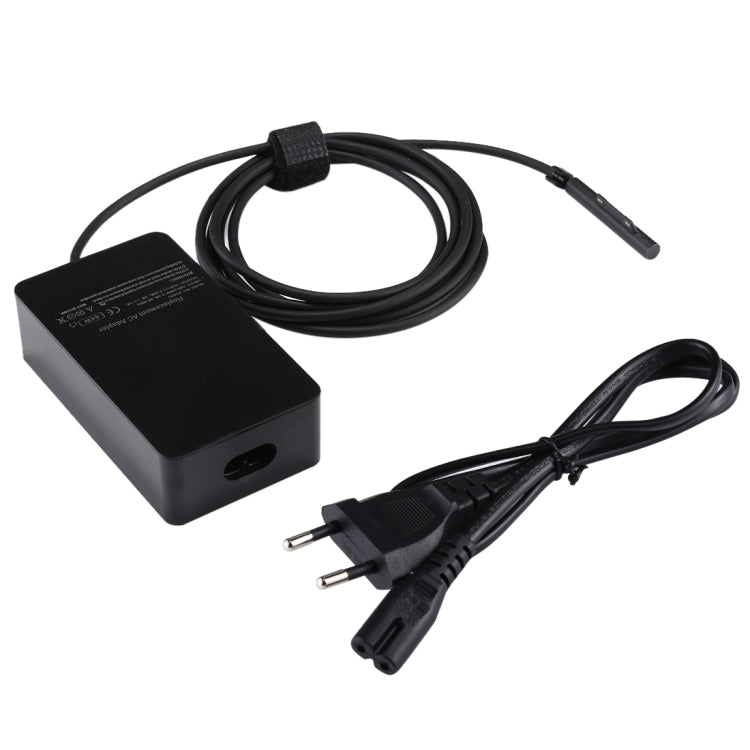 อะแดปเตอร์ชาร์จไฟ AC 15V 2.58A 44W รุ่น A1625 สำหรับ Microsoft Surface Pro 6 / Pro 5 (2017) / Pro 4, ปลั๊ก EU, MBC0294A, MBC0294D