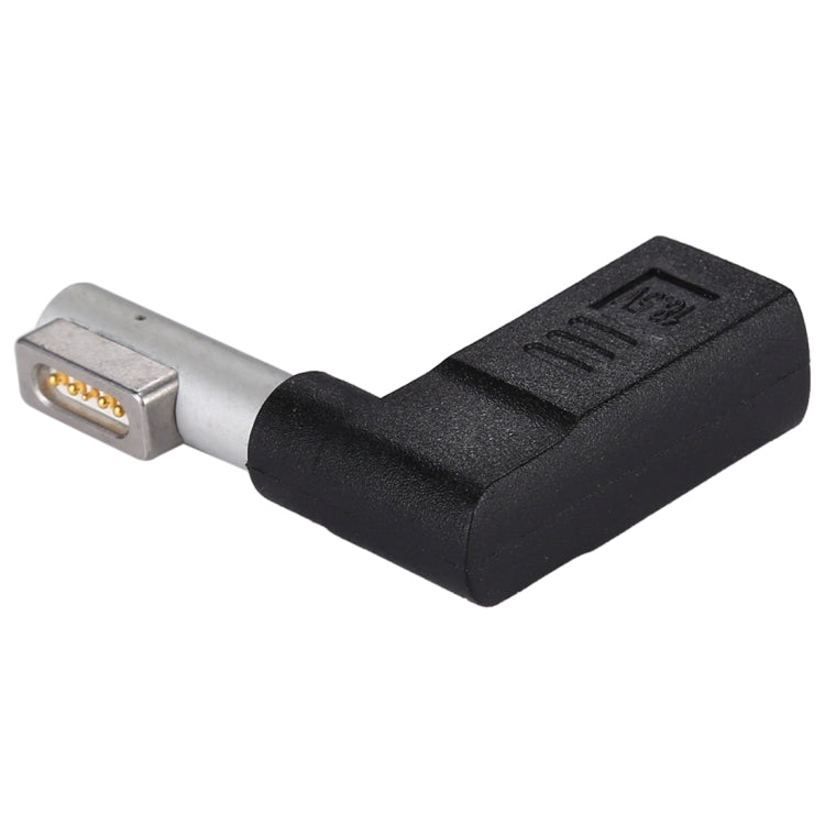 อะแดปเตอร์ชาร์จ USB-C / Type-C ตัวเมียเป็น 5 พิน MagSafe 1 (ทรงตัวแอล) ตัวผู้, Type-C เป็น MagSafe 1