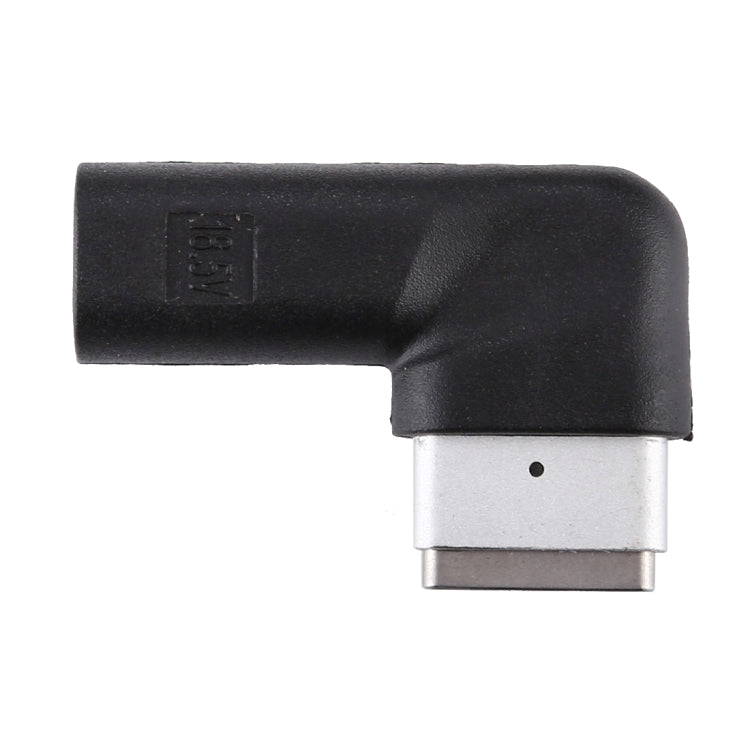 อะแดปเตอร์ชาร์จ USB-C / Type-C ตัวเมียเป็น 5 พิน MagSafe 2 (ทรงตัวที) ตัวผู้, Type-C เป็น MagSafe 2