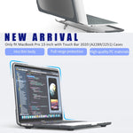 เคสป้องกันแล็ปท็อปสองสี PC + TPU สำหรับ MacBook Pro 13 นิ้ว 2022 & A2289 / A2251 / A2338 2020