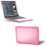 เคสป้องกันแล็ปท็อปสองสี PC + TPU สำหรับ MacBook Pro 13 นิ้ว 2022 & A2289 / A2251 / A2338 2020