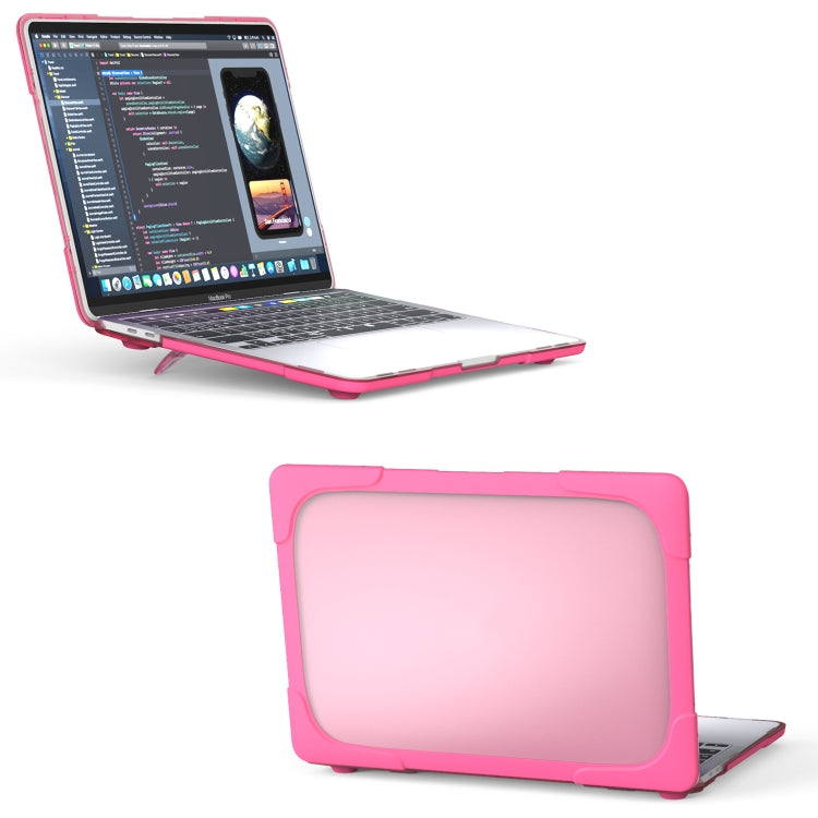 เคสป้องกันแล็ปท็อปสองสี PC + TPU สำหรับ MacBook Pro 13 นิ้ว 2022 & A2289 / A2251 / A2338 2020