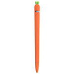 LOVE MEI เคสซิลิโคนป้องกันสำหรับปากกา Stylus รูปแครอท Apple Pencil 1, สำหรับ Apple Pencil 1