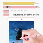 LOVE MEI เคสซิลิโคนป้องกันสำหรับปากกา Stylus รูปสามเหลี่ยม Apple Pencil 2, สำหรับ Apple Pencil 2