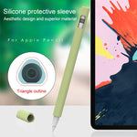 LOVE MEI เคสซิลิโคนป้องกันสำหรับปากกา Stylus รูปสามเหลี่ยม Apple Pencil 2, สำหรับ Apple Pencil 2