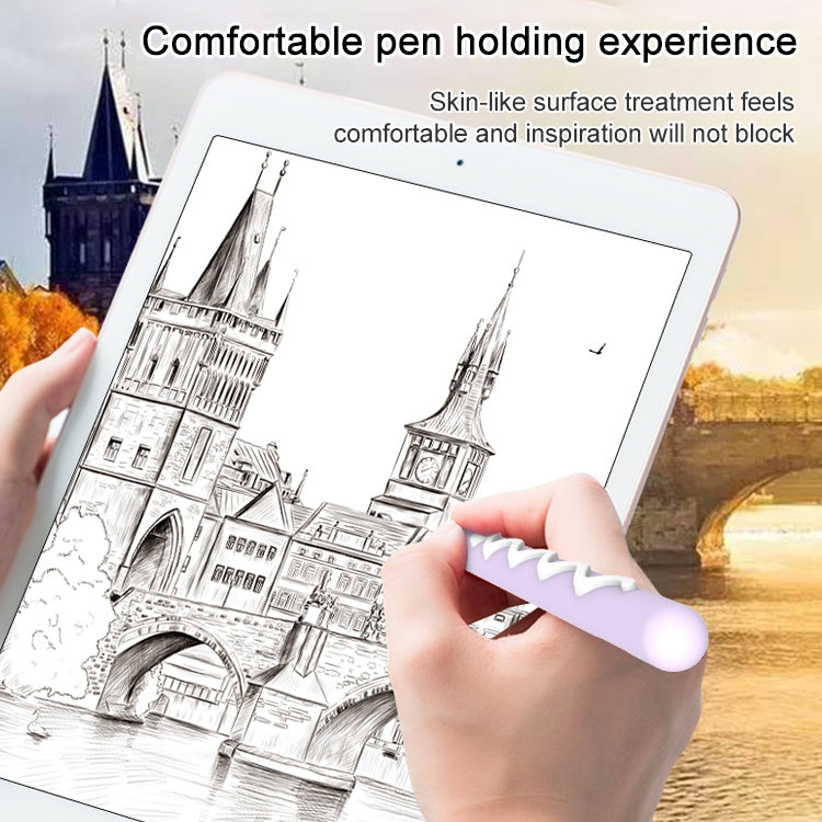 LOVE MEI เคสซิลิโคนป้องกันสำหรับปากกา Stylus ลายเส้น Apple Pencil 2, สำหรับ Apple Pencil 2