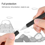 LOVE MEI เคสซิลิโคนป้องกันสำหรับปากกา Stylus รูปนิ้วกลาง Apple Pencil 2, สำหรับ Apple Pencil 2