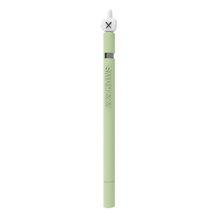 LOVE MEI เคสซิลิโคนป้องกันสำหรับปากกา Stylus รูปนิ้วกลาง Apple Pencil 1, สำหรับ Apple Pencil 1
