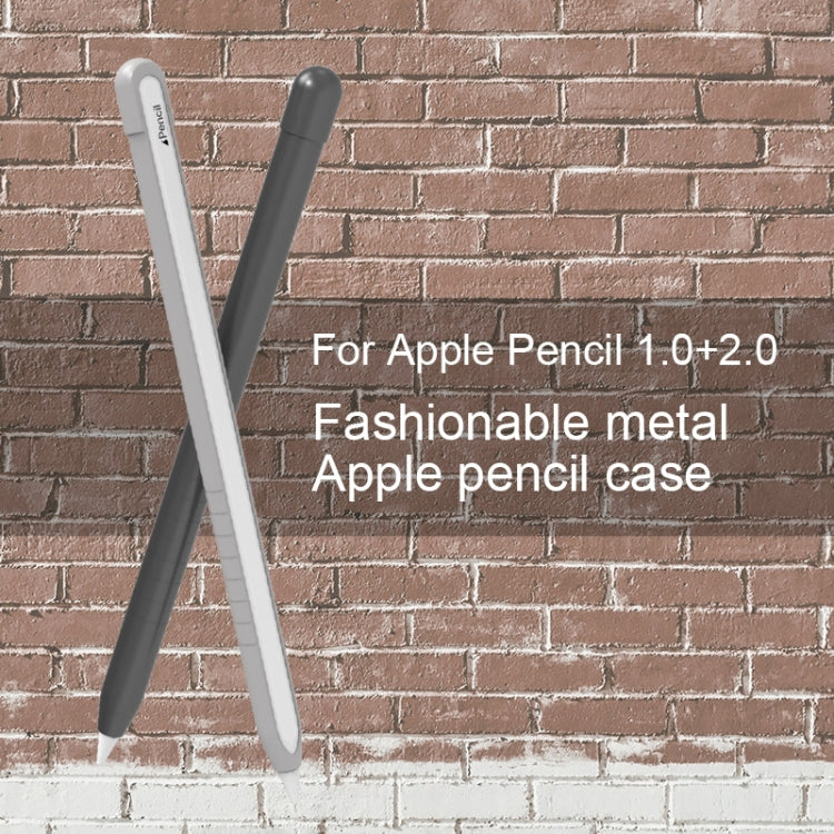 เคสป้องกันปากกาสไตลัสแบบไม่ลื่นผิวด้านโลหะสำหรับ Apple Pencil 2, สำหรับ Apple Pencil 2