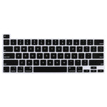 ฟิล์มป้องกันฝุ่นซิลิโคนสำหรับคีย์บอร์ดโน้ตบุ๊ก MacBook Pro 16 นิ้ว A2141 & Pro 13.3 นิ้ว A2251 / A2289 / A2338 (2020), สำหรับ MacBook Pro 16 นิ้ว A2141 (สีดำ), สำหรับ MacBook Pro 16 นิ้ว A2141 (สีขาว)