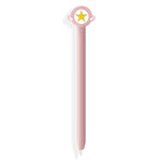 ปลอกซิลิโคนลายการ์ตูนสุดน่ารักสำหรับ Apple Pencil 1 (ดาวห้าแฉกสีชมพู), สำหรับ Apple Pencil 1