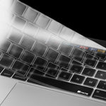 ENKAY เคสแข็งใส 2 in 1 พร้อมแผ่นป้องกันคีย์บอร์ด TPU แบบบางพิเศษ รุ่น US สำหรับ MacBook Pro 13.3 นิ้ว ปี 2016 พร้อม Touch Bar (A1706), รุ่น US