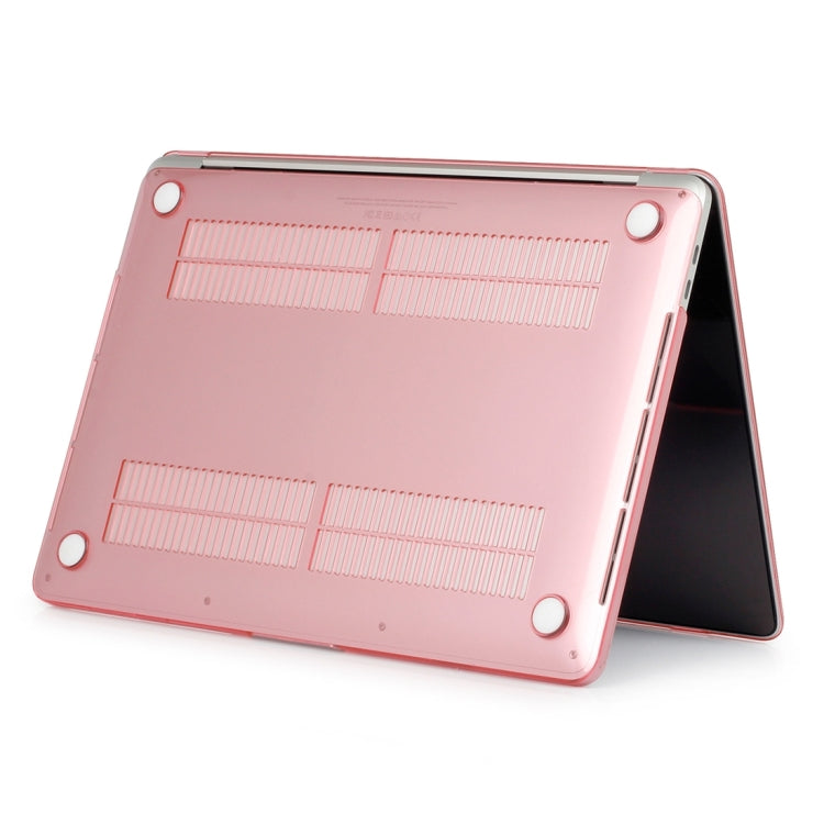 ENKAY เคสแข็งใส 2 in 1 พร้อมแผ่นป้องกันคีย์บอร์ด TPU แบบบางพิเศษ รุ่น US สำหรับ MacBook Pro 15.4 นิ้ว ปี 2016 พร้อม Touch Bar (A1707), รุ่น US