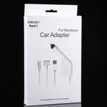 ที่ชาร์จในรถยนต์ MagSafe 2 แบบ 5 ขา T Style 45W 14.85V 3.05A พร้อมพอร์ต USB 1 ช่อง สำหรับ Apple MacBook รุ่น A1466 / A1436 / A1465 / A1435 / MD224 / MD231 / MD761 / MD711, ความยาว 1.7 เมตร, 45W 14.85V 3.05A