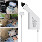 ที่ชาร์จในรถยนต์ MagSafe 2 แบบ 5 ขา T Style 45W 14.85V 3.05A พร้อมพอร์ต USB 1 ช่อง สำหรับ Apple MacBook รุ่น A1466 / A1436 / A1465 / A1435 / MD224 / MD231 / MD761 / MD711, ความยาว 1.7 เมตร, 45W 14.85V 3.05A