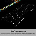 ENKAY แผ่นป้องกันคีย์บอร์ด TPU สำหรับ MacBook Pro 13.3 นิ้ว ไม่มี Touch Bar A1708 / MacBook 12 ปี 2015 A1534 รุ่นยุโรป สำหรับ MacBook Pro 2016
