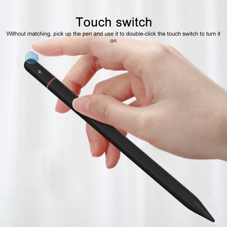 ปากกาสไตลัสแบบสัมผัสเชิงรุก P8 พร้อมฟังก์ชันป้องกันฝ่ามือสำหรับ iPad รุ่นหลังปี 2018, P8