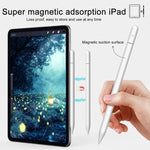 ปากกาสไตลัสแบบสัมผัสเชิงรุก P8 พร้อมฟังก์ชันป้องกันฝ่ามือสำหรับ iPad รุ่นหลังปี 2018, P8