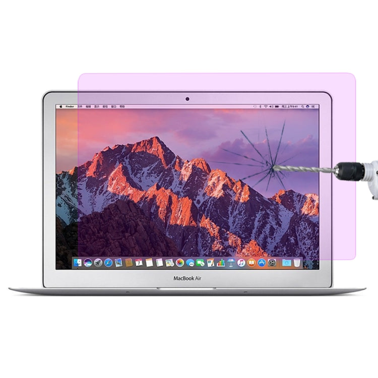 ฟิล์มกระจกนิรภัยกันระเบิดความแข็งผิว 9H ป้องกันแสงสีฟ้าสำหรับ MacBook Air 13.3 นิ้ว (A1369 / A1466), สำหรับ MacBook Air 13.3 นิ้ว (A1369 / A1466)