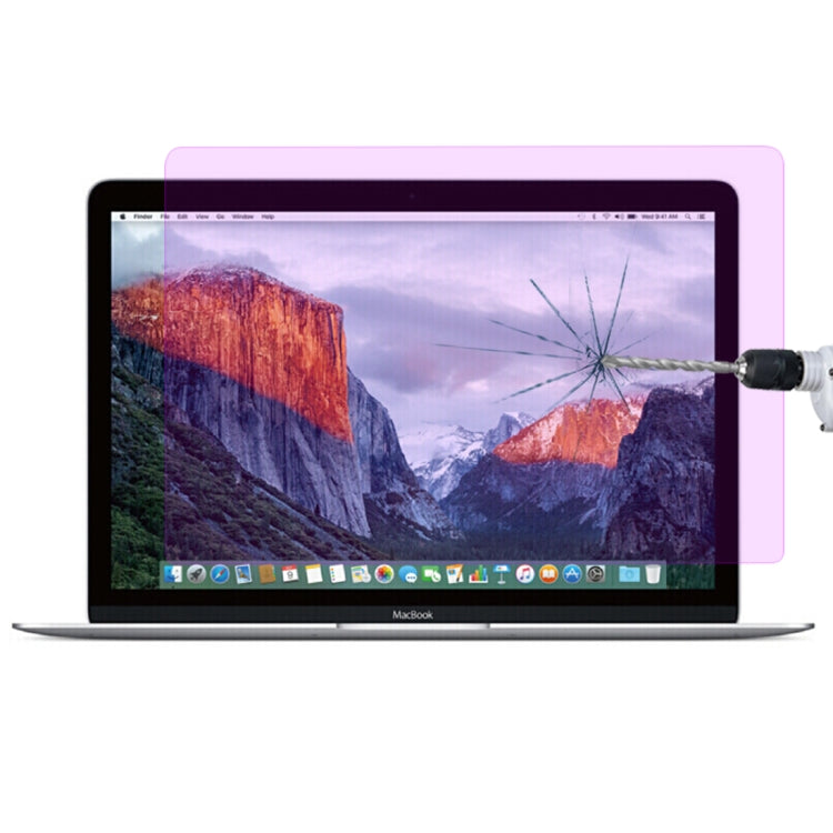 ฟิล์มกระจกนิรภัยกันระเบิดความแข็งผิว 9H ความละเอียดสูงสำหรับ MacBook Retina 12 นิ้ว (A1534), สำหรับ MacBook Retina 12 นิ้ว (A1534)