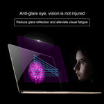 ฟิล์มกระจกนิรภัยกันระเบิดความแข็งผิว 9H ป้องกันแสงสีฟ้าสำหรับ MacBook Pro 13.3 นิ้ว พร้อม Touch Bar (A1706), สำหรับ MacBook Pro 13.3 นิ้ว พร้อม Touch Bar (A1706)