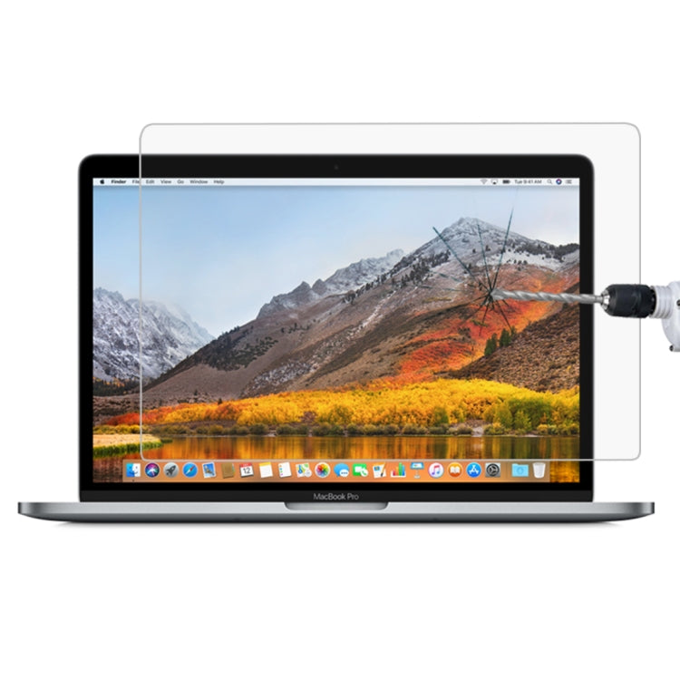 ฟิล์มกระจกนิรภัยกันระเบิดความแข็งผิว 9H ความละเอียดสูงสำหรับ MacBook Pro 15.4 นิ้ว พร้อม Touch Bar (A1707), สำหรับ MacBook Pro 15.4 นิ้ว พร้อม Touch Bar (A1707)