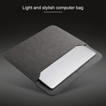 2 in 1 Horizontal Matte Leather Laptop Inner Bag + Power Bag for MacBook Air 11.6 inch A1465 (2012 - 2015) / A1370 (2010 - 2011), MacBook Air 11.6 inch A1465 (2012 - 2015) / A1370 (2010 - 2011)
