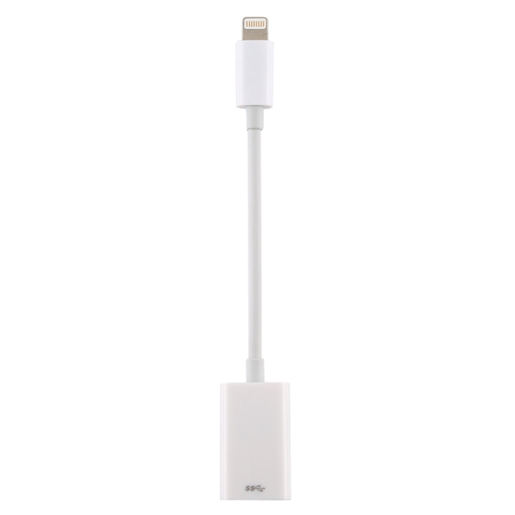 NK102 อะแดปเตอร์กล้อง 8 Pin ตัวผู้ เป็นพอร์ต USB ตัวเมียเดี่ยว, รองรับระบบ iOS 13.0 ขึ้นไป