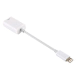 NK102 อะแดปเตอร์กล้อง 8 Pin ตัวผู้ เป็นพอร์ต USB ตัวเมียเดี่ยว, รองรับระบบ iOS 13.0 ขึ้นไป