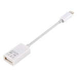 NK102 อะแดปเตอร์กล้อง 8 Pin ตัวผู้ เป็นพอร์ต USB ตัวเมียเดี่ยว, รองรับระบบ iOS 13.0 ขึ้นไป