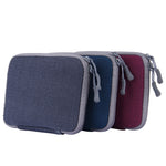 กระเป๋าสำหรับอะแดปเตอร์ชาร์จไฟโน้ตบุ๊ก Macbook / Lenovo / Xiaomi หรือยี่ห้ออื่น สีม่วงสำหรับชาร์จไฟโน้ตบุ๊ก, สำหรับชาร์จไฟโน้ตบุ๊ก, สำหรับชาร์จไฟโน้ตบุ๊กสีน้ำเงิน