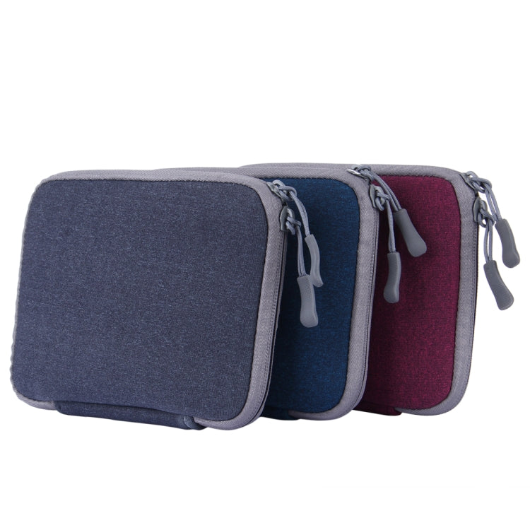 กระเป๋าสำหรับอะแดปเตอร์ชาร์จไฟโน้ตบุ๊ก Macbook / Lenovo / Xiaomi หรือยี่ห้ออื่น สีม่วงสำหรับชาร์จไฟโน้ตบุ๊ก, สำหรับชาร์จไฟโน้ตบุ๊ก, สำหรับชาร์จไฟโน้ตบุ๊กสีน้ำเงิน