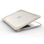 เคสป้องกันแบบพับได้ TPU + PC พร้อมที่วาง สำหรับ MacBook Pro 13.3 นิ้ว (A1708) และรุ่นมี Touch Bar (A1706), สำหรับ MacBook Pro 13.3 นิ้ว รุ่นมี Touch Bar