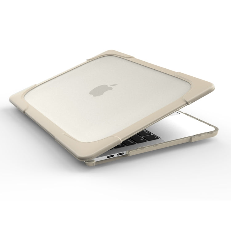 เคสป้องกันแบบพับได้ TPU + PC พร้อมที่วาง สำหรับ MacBook Pro 13.3 นิ้ว (A1708) และรุ่นมี Touch Bar (A1706), สำหรับ MacBook Pro 13.3 นิ้ว รุ่นมี Touch Bar