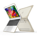 เคสป้องกันแบบพับได้ TPU + PC พร้อมที่วาง สำหรับ MacBook Pro 13.3 นิ้ว (A1708) และรุ่นมี Touch Bar (A1706), สำหรับ MacBook Pro 13.3 นิ้ว รุ่นมี Touch Bar